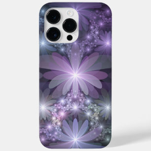 Coque Pour Pour iPhone 14 Pro Max Lit de fleurs Art Fractal Abstrait tendance brilla