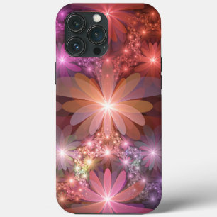Case-Mate iPhone Case Lit De Fleurs Coloré brillant Abstrait Fractage Ar