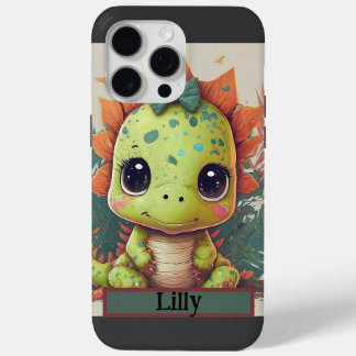 Coque iPhone 15 Pro Max Little Dino Explorer : Roar with Confiance!