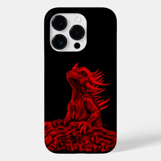 Coques Case-Mate iPhone Little red Dragon (Verso)