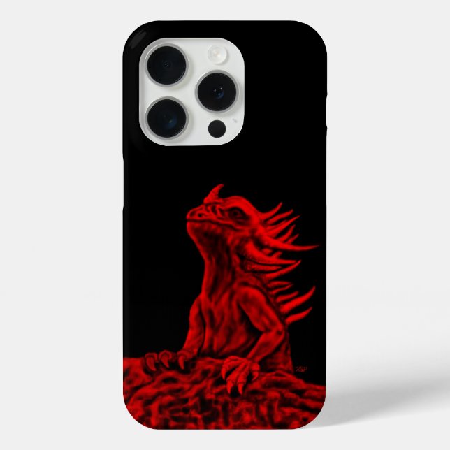 Coques Case-Mate iPhone Little red Dragon (Verso)