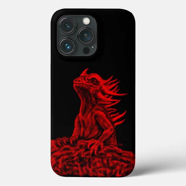 Coques Case-Mate iPhone Little red Dragon (Verso)