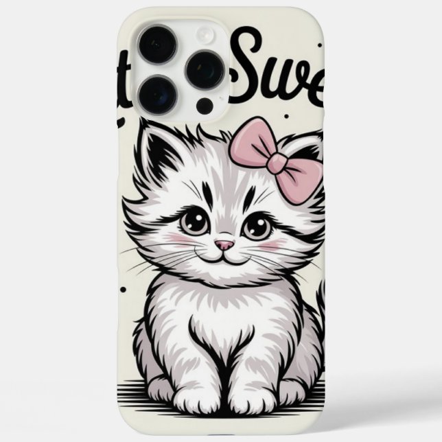 Coques Case-Mate iPhone Little Sweet Kitty (Verso)