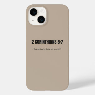 Coque Pour iPhone 14 Live by Faith Téléphone Case