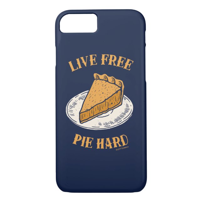 Coques Case-Mate iPhone Live Free Pie Hard (Dos)