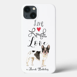 Case-Mate iPhone Case Live Laugh Love a French Bulldog