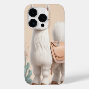 Coque Pour iPhone 14 Pro Llama à selle dans le désert