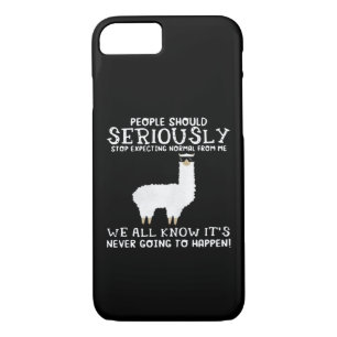 Case-Mate iPhone Case Llama Gift Les gens devraient sérieusement
