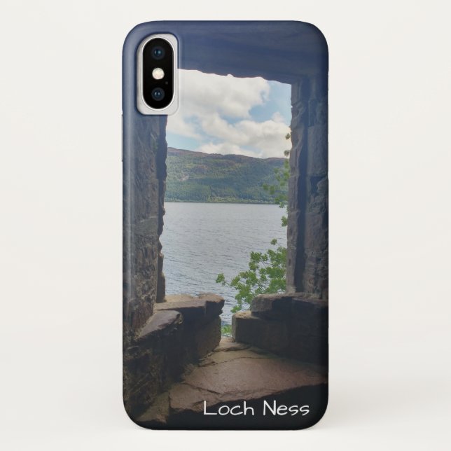 Coques Case-Mate iPhone Loch Ness vu du château d'Urquhart (Dos)