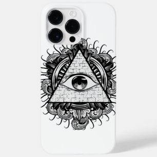 Coque Pour Pour iPhone 14 Pro Max L'oeil qui voit tous les Illuminati