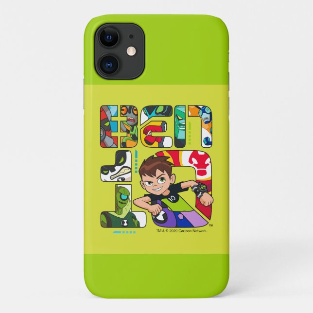 Coques Case-Mate iPhone Logo Ben 10 Alien (Dos)