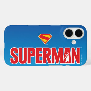 Coques iPhone 16 Logo classique Superman Bold