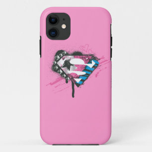Coques Pour iPhone Logo Coeurs supergirl