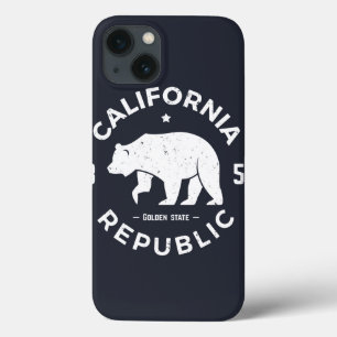 Etui iPhone 13 Logo de Californie L'État d'Or