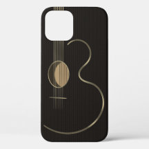 Logo de guitare acoustique