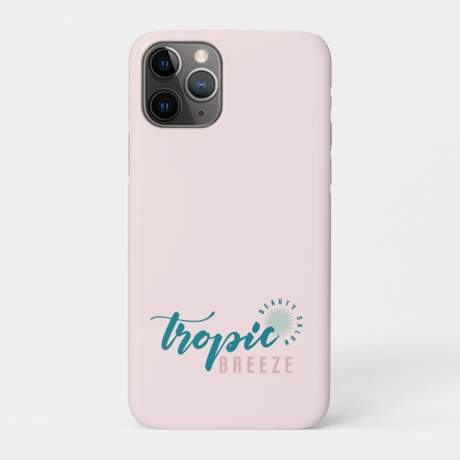 Coques Case-Mate iPhone Logo de la société Tropic Breeze Turquoise Mint &  (Dos)