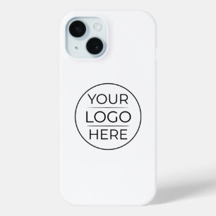 Coque Pour iPhone 15 Logo de marque d'entreprise moderne