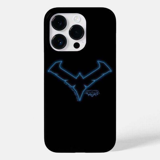 Coques Case-Mate iPhone Logo de nuit Gotham Knights (Verso)
