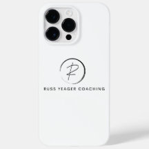 Logo de signature de coaching de Russ Yeager