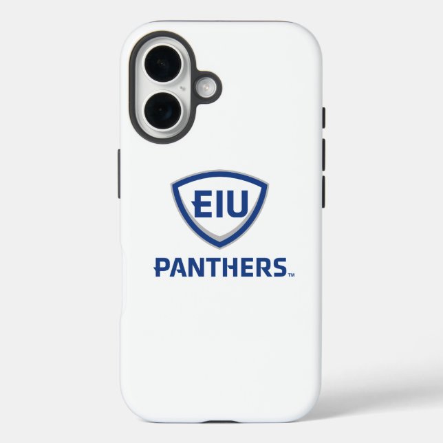 Coques Case-Mate iPhone Logo Eastern Illinois Panthers Shield & Wordmark (Verso)