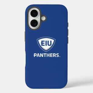 Coques iPhone 16 Logo Eastern Illinois Panthers Shield & Wordmark