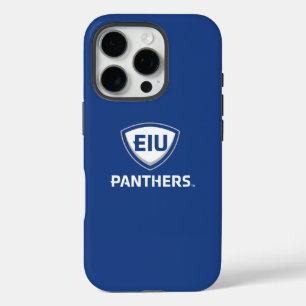 Coques iPhone 16 Pro Logo Eastern Illinois Panthers Shield & Wordmark