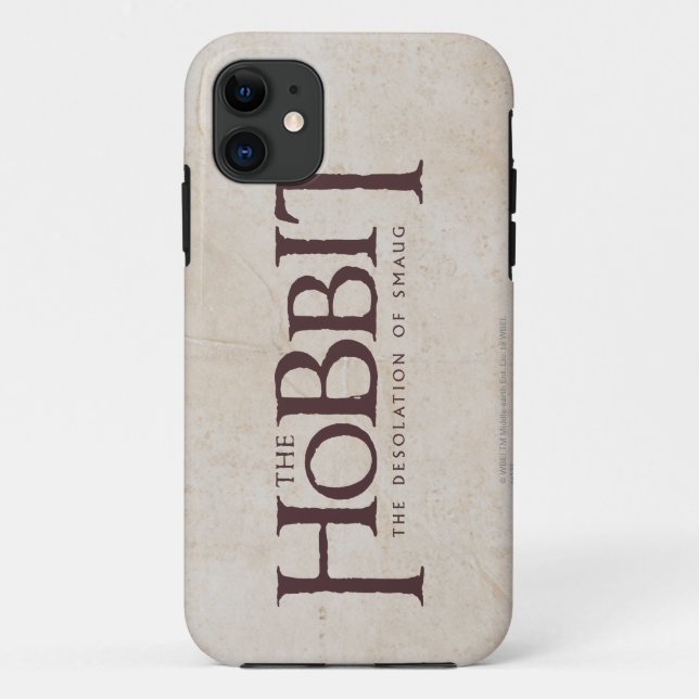 Coques Case-Mate iPhone Logo Hobbit - foncé (Dos)