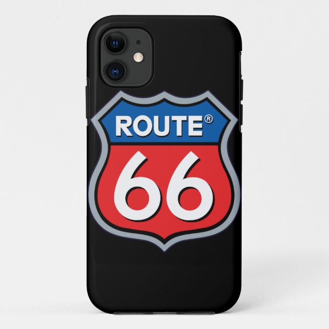 Coques Case-Mate iPhone Logo Route 66 (Dos)