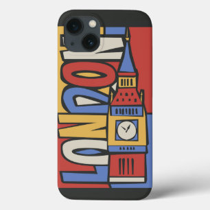 Etui iPhone Case-Mate London, England Vibrant Handrawn Design