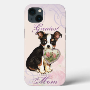 Case-Mate iPhone Case Long manteau Chihuahua Coeur Maman