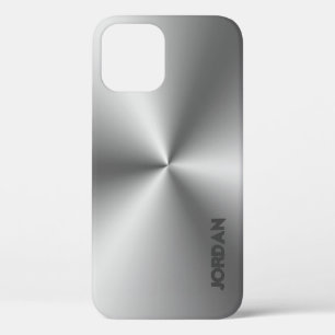 Case-Mate iPhone Case Look en acier inoxydable