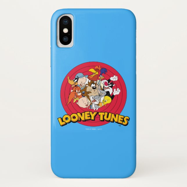 Coques Case-Mate iPhone LOONEY TUNES™ Logo de marque (Dos)