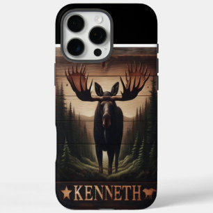 Coques iPhone 16 Pro Max L'orignal des bois de Kenneth