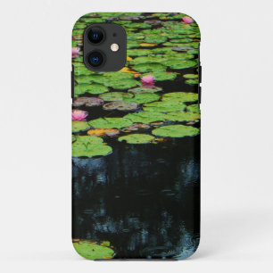 Case-Mate iPhone Case lotus rose noir