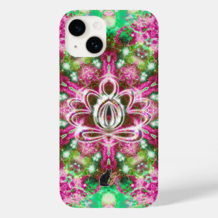 Coque Pour iPhone 14 Lotus Zen Lumineux
