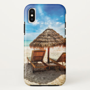 Case-Mate iPhone Case Lounge on beach throw pillow