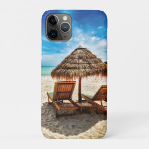 Case-Mate iPhone Case Lounge on beach throw pillow