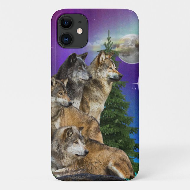 Coques Case-Mate iPhone Loup (Dos)