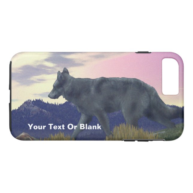 Coques Case-Mate iPhone Loup de grand pays (Dos (Horizontal))