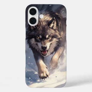 Coques iPhone 16 Plus Loup en hiver