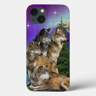 Case-Mate iPhone Case loup et lune