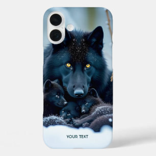 Coques iPhone 16 Plus Loup mignon Imaginaire Deux Pups