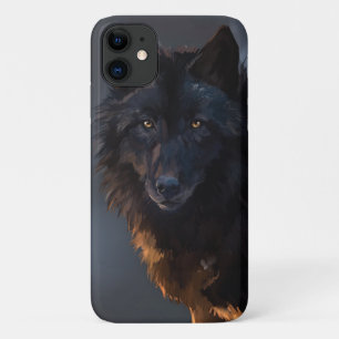 Case-Mate iPhone Case loup noir