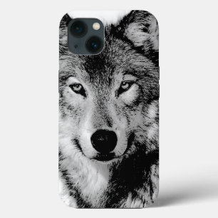 Case-Mate iPhone Case Loup noir et blanc