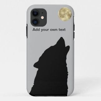 Coque Case-Mate Pour iPhone Loup Sillhoutte avec le cas de l'iPhone 5 de