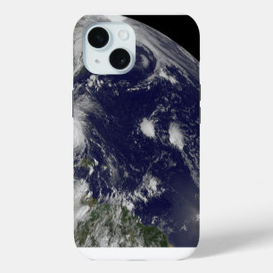 Coque Pour iPhone 15 L'Ouragan Irene Traverse Les Bahamas.