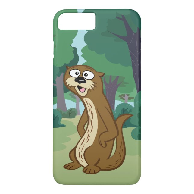 Coques Case-Mate iPhone Loutre de Rick | Reggie de garde forestière (Dos)