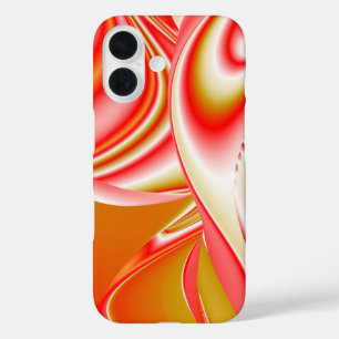 Coques iPhone 16 Love and Gold Abstrait 3D Rainbowart