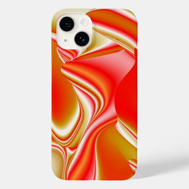 Coques Case-Mate iPhone Love and Gold Abstrait 3D Rainbowart (Verso)