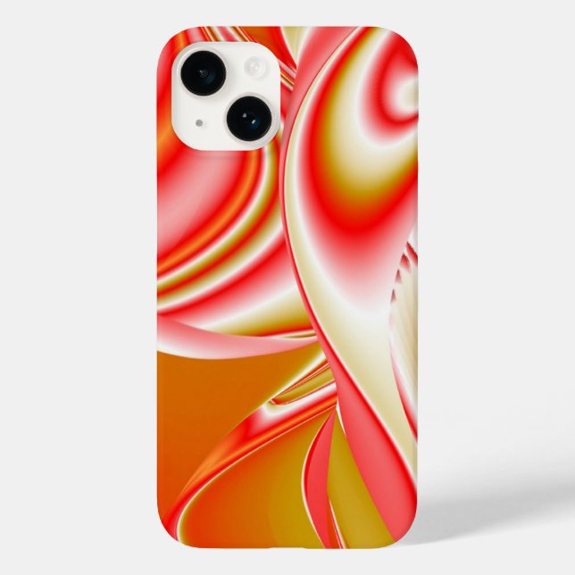 Coques Case-Mate iPhone Love and Gold Abstrait 3D Rainbowart (Verso)